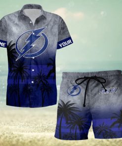 Sportwearmerch Tampa Bay Lightning NHL Special Personalized Hawaiian And Short Pants Cocconut Pattern For Fan