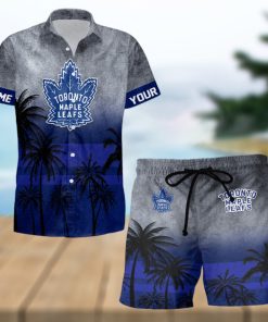 Sportwearmerch Toronto Maple Leafs NHL Special Personalized Hawaiian And Short Pants Cocconut Pattern For Fan