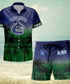 Sportwearmerch Vancouver Canucks NHL Special Personalized Hawaiian And Short Pants Cocconut Pattern For Fan