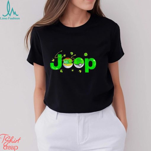 St Patrick’s Day X Pokemon Bulbasaur Jeep Tee Shirt