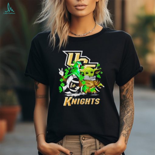 St Patrick’s Day baby Yoda And Gnome UCF Knights shirt