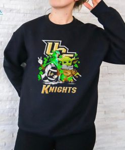 St Patrick's Day baby Yoda And Gnome UCF Knights shirt