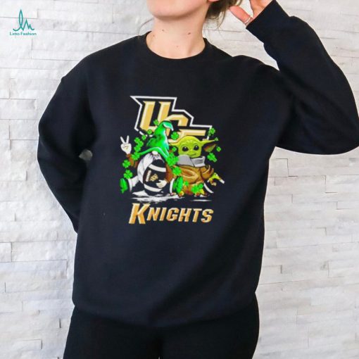 St Patrick’s Day baby Yoda And Gnome UCF Knights shirt