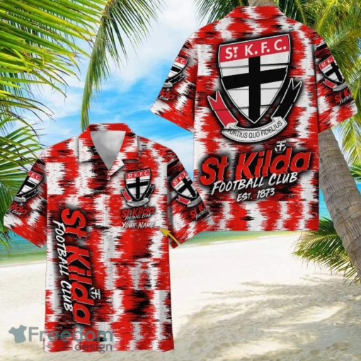 St. Kilda Saints AFL Hawaiian Shirt Trending Design Custom Name