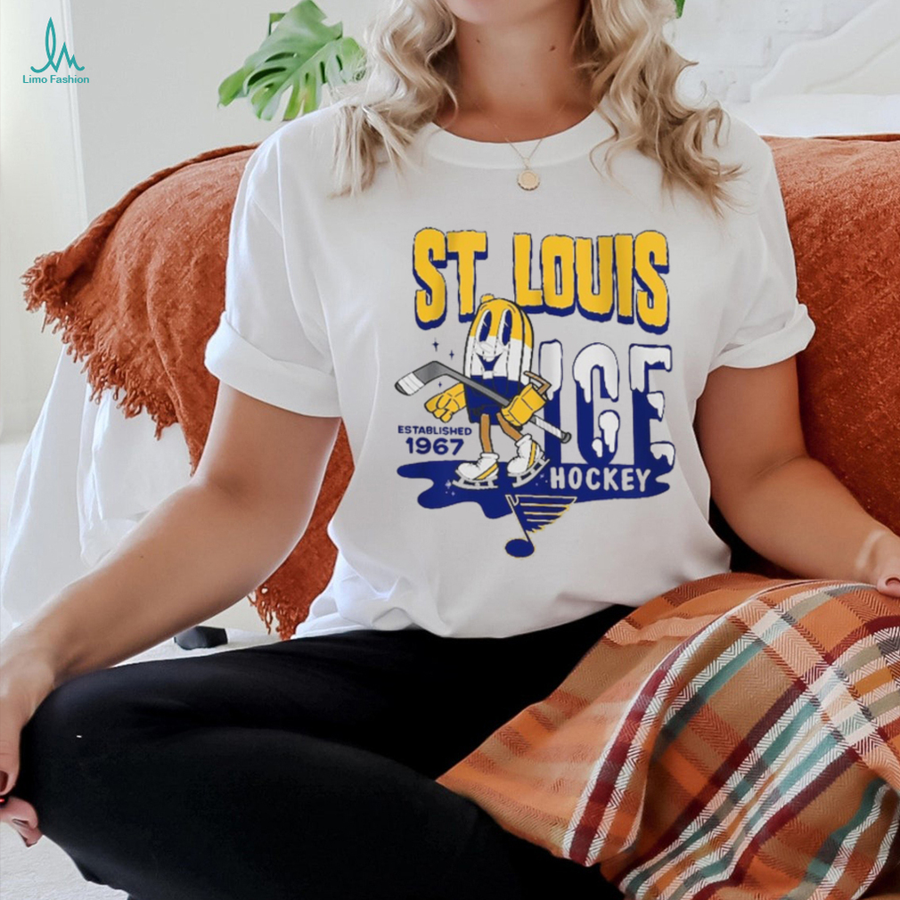 St. Louis Blues Mitchell & Ness Youth Popsicle T Shirt St. Louis Blues Mitchell & Ness Youth Popsicle T Shirt