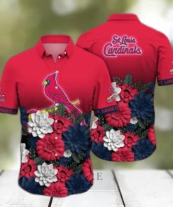 St. Louis Cardinals MLB Flower Hawaii Shirt And Tshirt For Fans