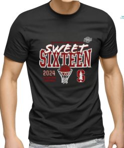 Stanford Cardinal 2024 NCAA Women’s Basketball Tournament March Madness Sweet 16 Fast Break T Shirt