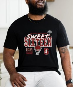 Stanford Cardinal 2024 NCAA Women’s Basketball Tournament March Madness Sweet 16 Fast Break T Shirt