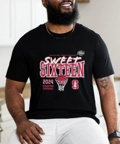 Stanford Cardinal 2024 NCAA Women’s Basketball Tournament March Madness Sweet Sixteen shirt