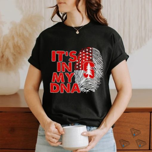 Stanford Cardinal It’s In My DNA Fingerprint shirt