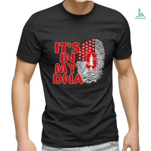 Stanford Cardinal It’s In My DNA Fingerprint shirt