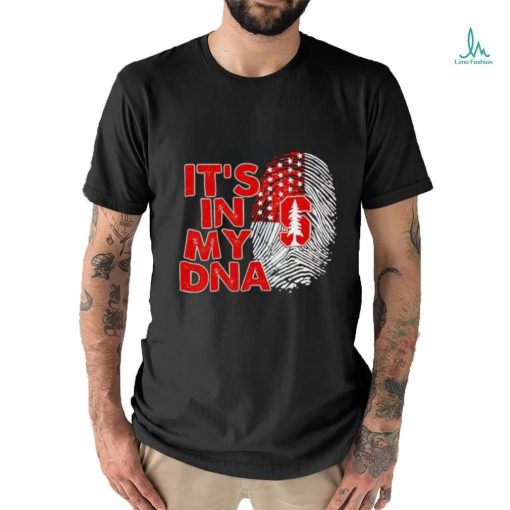 Stanford Cardinal It’s In My DNA Fingerprint shirt