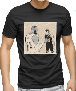 Stephen Curry Vs Lebron James Handshake T Shirt, hoodie, sweater, long sleeve and tank top Stephen Curry Vs Lebron James Handshake T Shirt