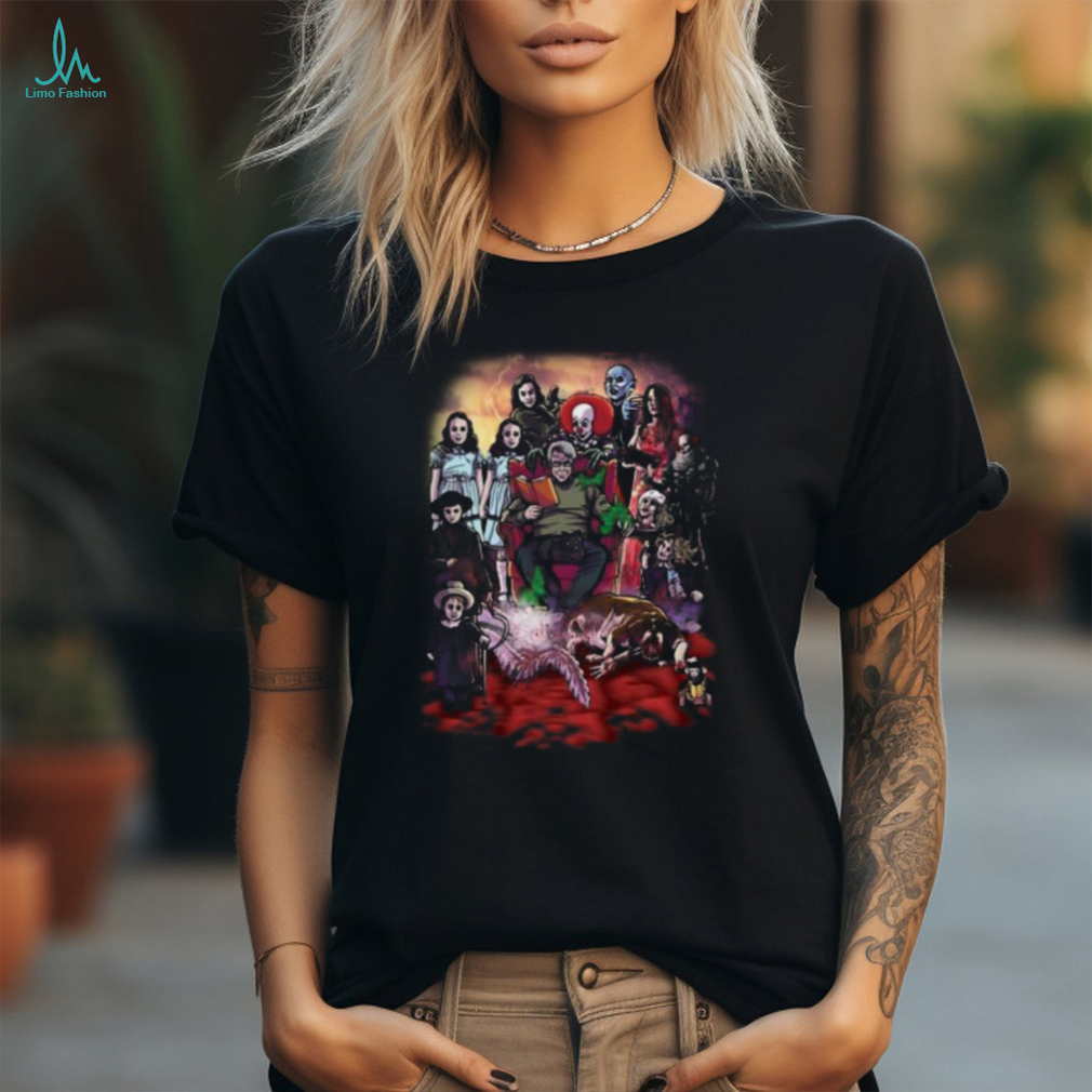 Stephen King Horror Character Shirt Stephen King Horror Character Shirt