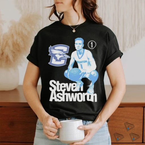 Steven Ashworth Creighton Bluejays Guard retro shirt
