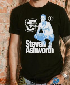 Steven Ashworth Creighton basketball cartoon shirt