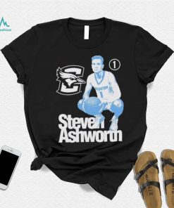 Steven Ashworth Creighton basketball cartoon shirt