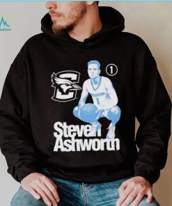 Steven Ashworth Creighton basketball cartoon shirt