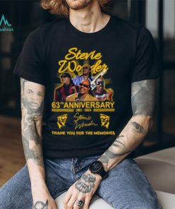 Stevie Wonder 63rd Anniversary 1961 2024 Thank You For The Memories T Shirt