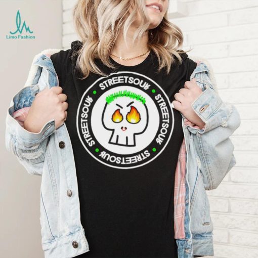 Streetsouk skull logo shirt