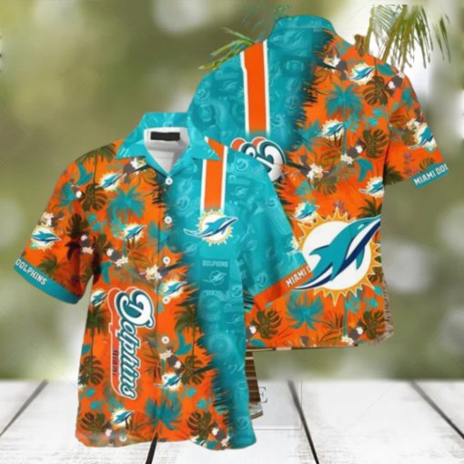 Summer Beach NFL Miami Dolphins Hawaiian Shirt