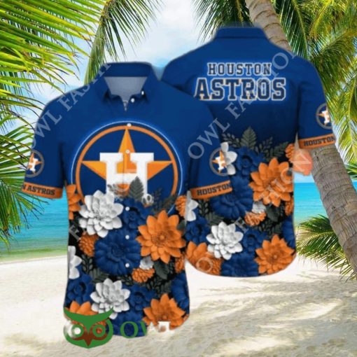 Summer Houston Astros MLB Flower Trending Hawaiian Shirt