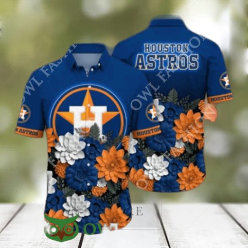 Summer Houston Astros MLB Flower Trending Hawaiian Shirt