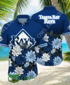 Summer Tampa Bay Rays MLB Flower Trending Hawaiian Shirt