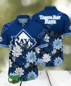 Summer Tampa Bay Rays MLB Flower Trending Hawaiian Shirt