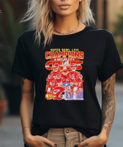 Super Bowl LVIII Champions Kansas City Chiefs Back To Back Logo T Shirt