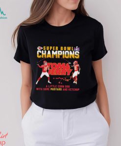 Super Bowl LVIII Champions Tom And Jerry Mustard Travis Kelce And Patrick Mahomes Shirt