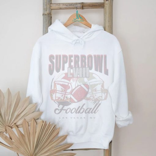 Super Bowl Lviii Football Las Vegas helmet shirt