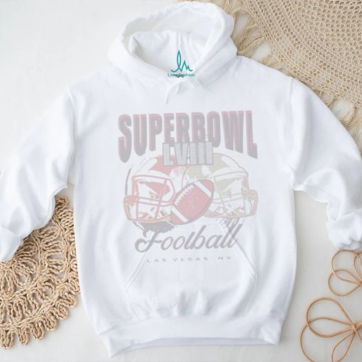 Super Bowl Lviii Football Las Vegas helmet shirt