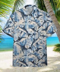 Swimming Shark Hawaiian Shirt