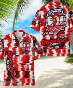 Sydney Roosters NRL Hawaiian Shirt Trending Design Custom Name