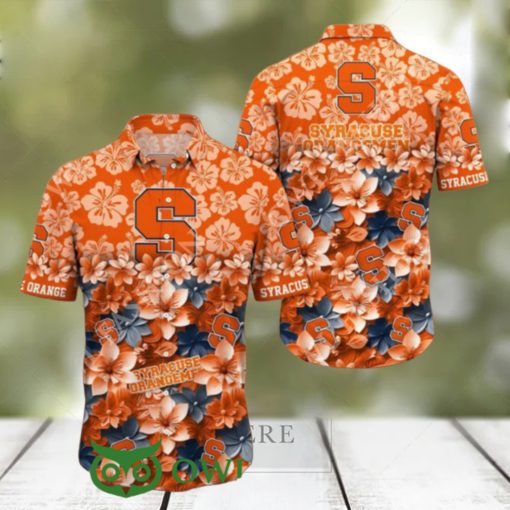 Syracuse Orange Champion NCAA Hawaiian Shirt Trending Summer