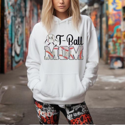 T Ball Mom Game Day Baseball shirt
