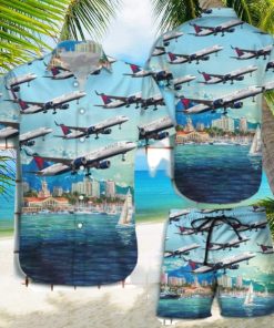 TM Airplane Hawaiian Shirt, Short Unique Gift