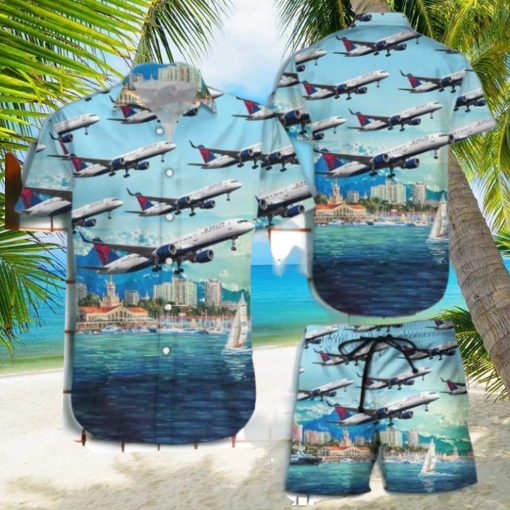 TM Airplane Hawaiian Shirt, Short Unique Gift