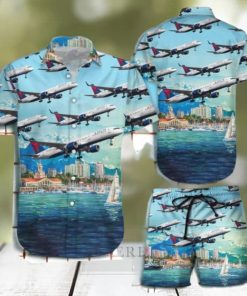 TM Airplane Hawaiian Shirt, Short Unique Gift