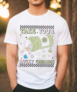 Take Your Lucky Charms Saint Patrick Shamrock smile shirt
