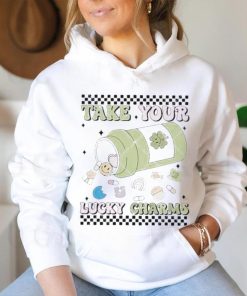 Take Your Lucky Charms Saint Patrick Shamrock smile shirt