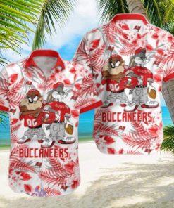 Tampa Bay Buccaneers Hawaiian Shirt Taz and Bugs For NFL Team