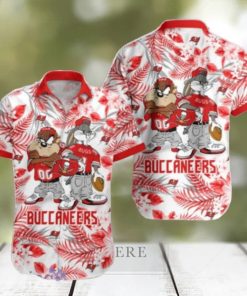 Tampa Bay Buccaneers Hawaiian Shirt Taz and Bugs For NFL Team