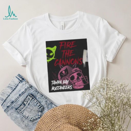 Tampa Bay Buccaneers fire the cannons shirt