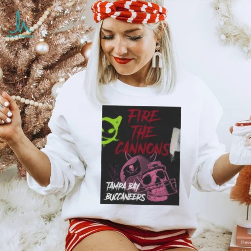 Tampa Bay Buccaneers fire the cannons shirt