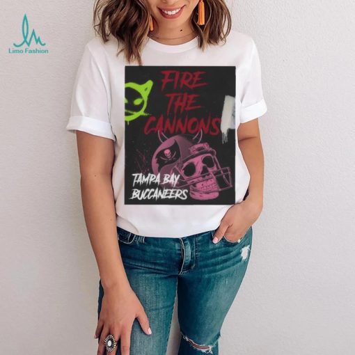Tampa Bay Buccaneers fire the cannons shirt
