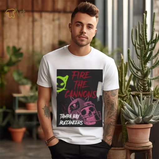 Tampa Bay Buccaneers fire the cannons shirt