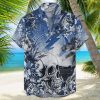 Beach Shirt Los Angeles Rams Tropical 3D Hawaiian Shirt Big Fans Gift