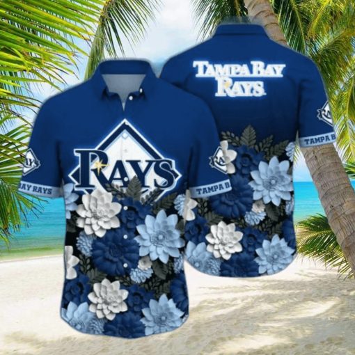 Tampa Bay Rays MLB Flower Hawaii Shirt And Tshirt For Fans